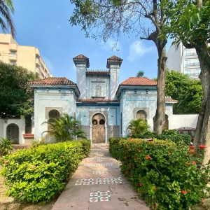 Moorish architecture house in El Prado, exotic style in the emblematic neighborhood of Barranquilla.