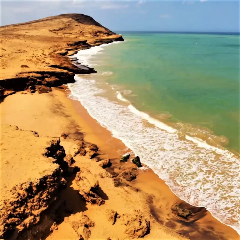 Dunas y playa Cabo de la Vela